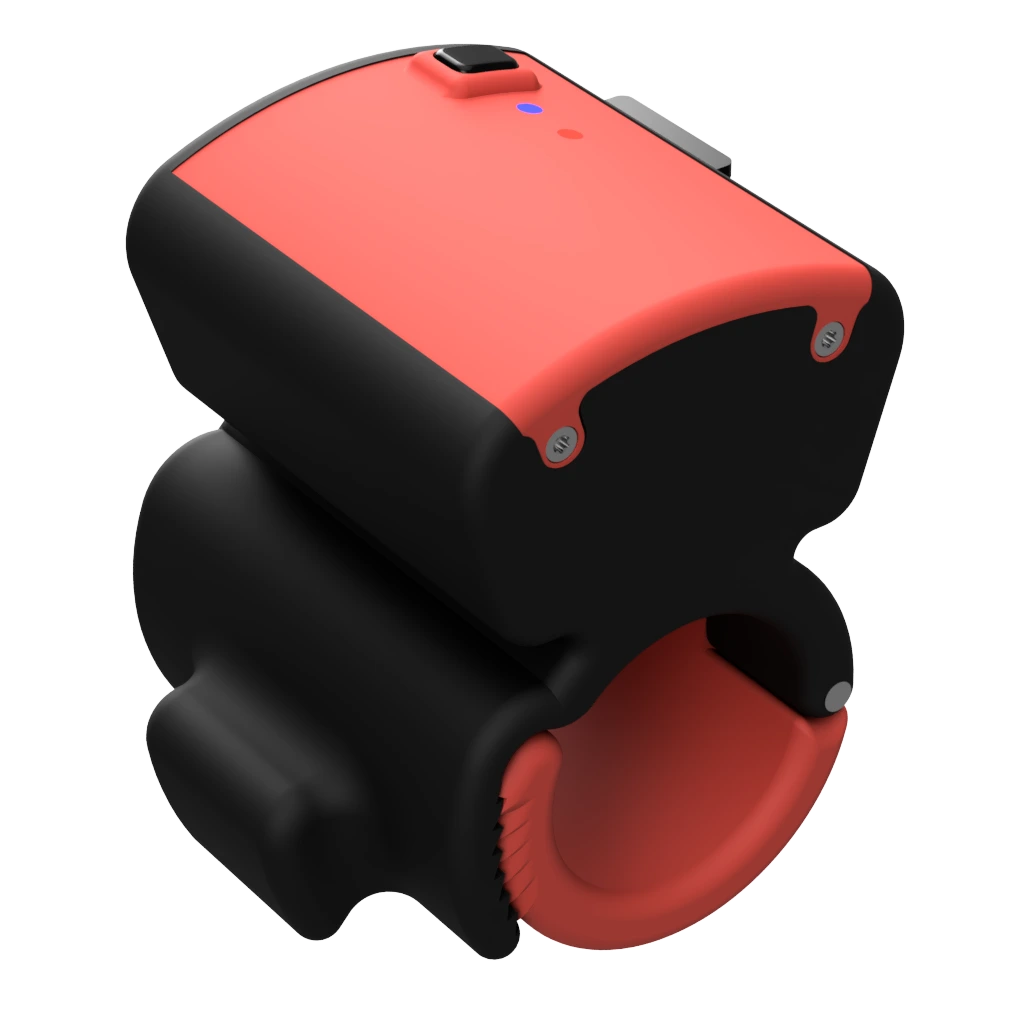 Render 3D del sensor Innovamar para surfcasting, vista 3