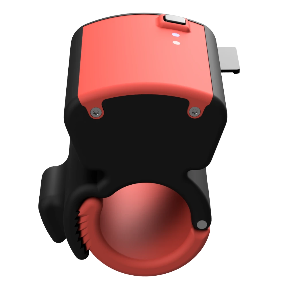Render 3D del sensor Innovamar para surfcasting, vista 4