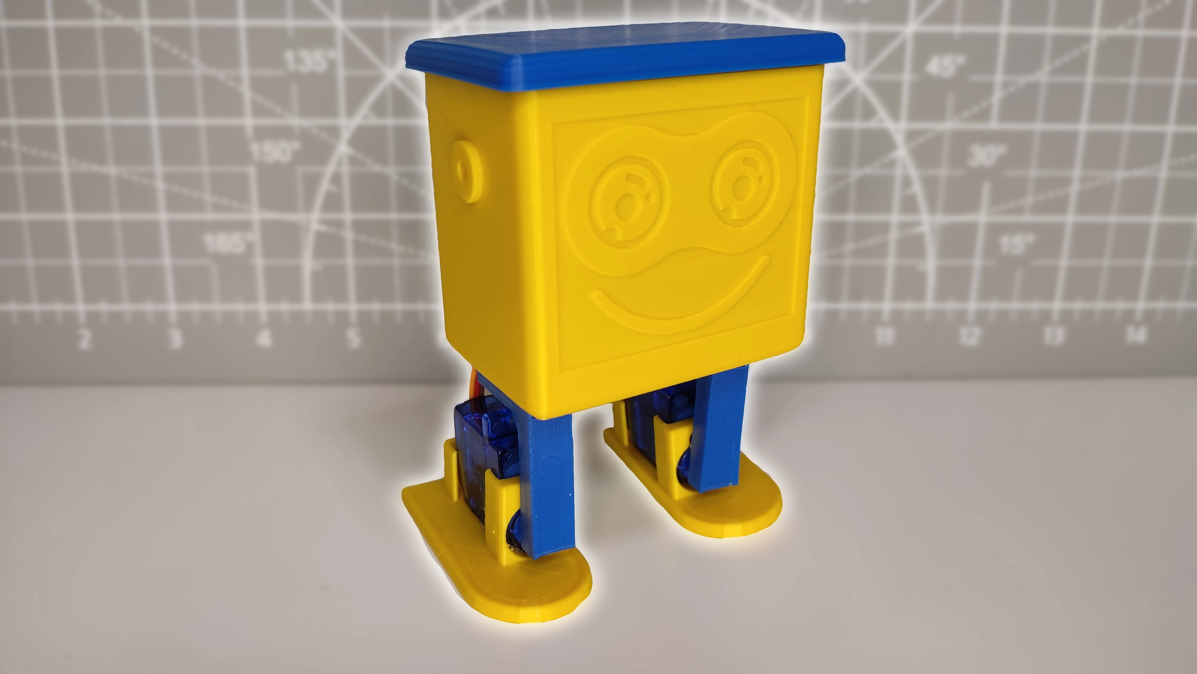 Proyecto "ROBOT hecho con ARDUINO e IMPRESORA 3D" 10 MINIATURA ROBOT ARDUINO CON IMPRESORA 3D