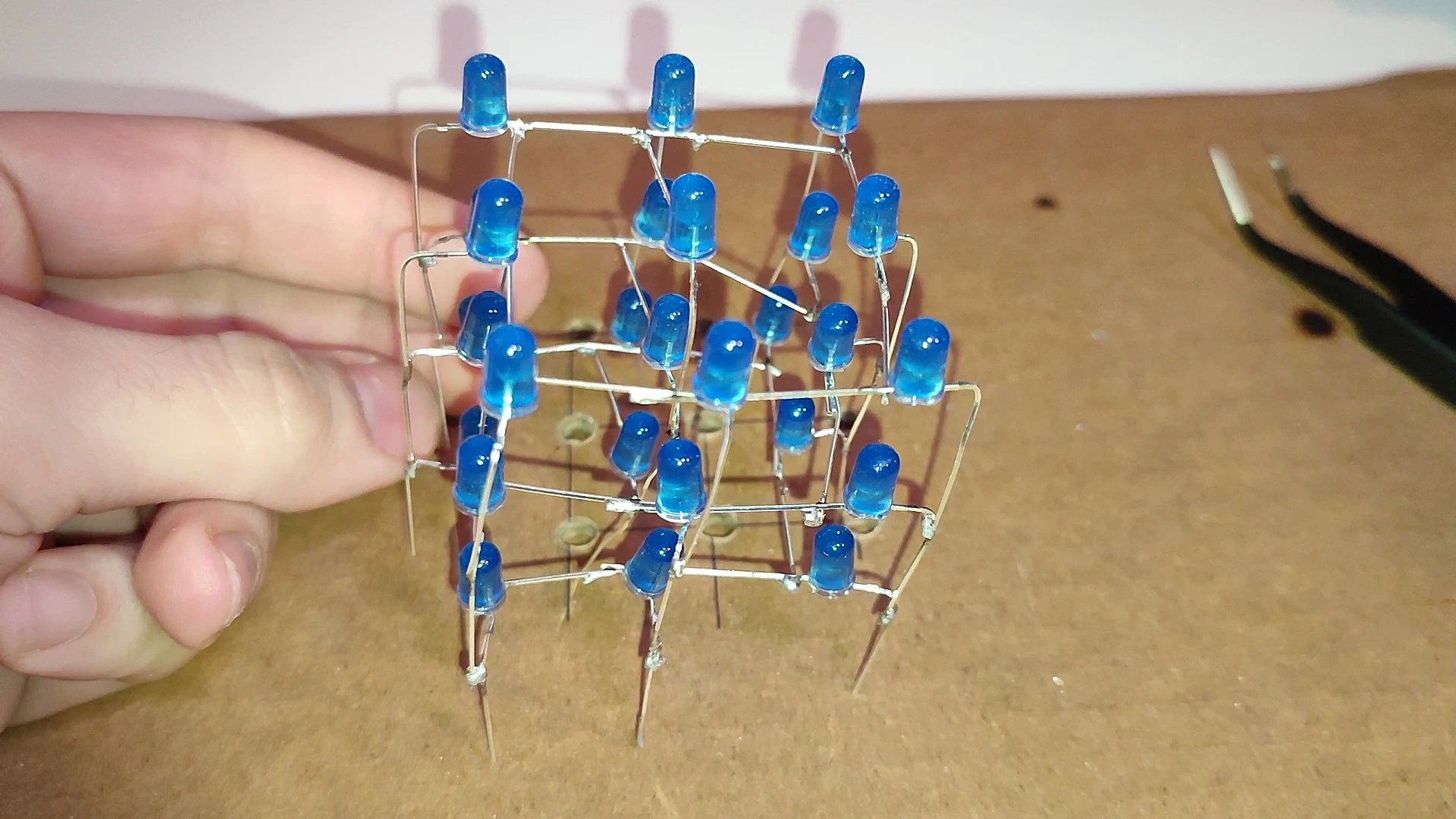 aa cubo led 3x3x3